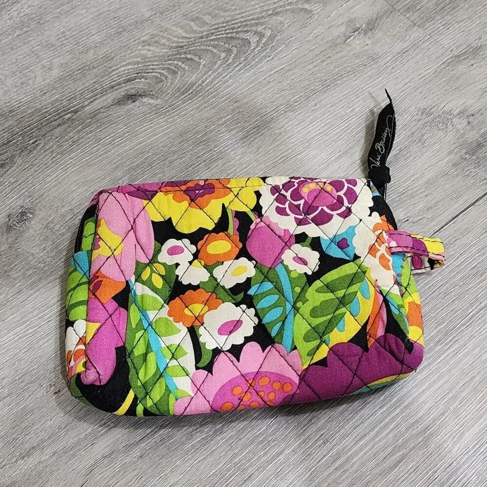 VERA Bradley floral makeup cosmetic bag‎